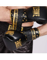 Leone 1947 DNA Black Boxing Gloves | Genuine Leather, No Shock Technology and Premium Design.