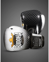 Buddha Titanium White and Black Gloves. Maximum protection and durability.