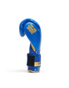 Leone 1947 DNA Blue and Gold Boxing Gloves | Genuine Leather, NO SHOCK Technology and Premium Boxing Design.