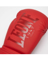 Guantes de Boxeo Leone 1947 Tone X Rojo | Diseño Tono sobre Tono, Tecnología NO SHOCK y Confort Ligero para Boxeo