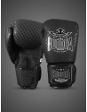 Buddha Titanium Matte Black. Sleek and durable boxing gloves.