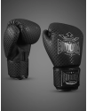 Buddha Titanium Matte Black. Sleek and durable boxing gloves.