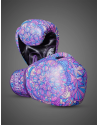 Buddha Mandala Purple Gloves. Professional performance with GS-3 protection.