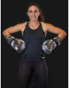Buddha Stay Wild gloves. Exclusive floral design and GS-3 protection.
