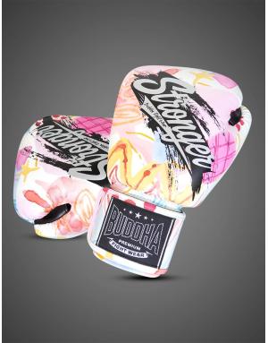 Guantes Buddha Stronger. Diseño Abstracto y Protección GS-3 Profesional.