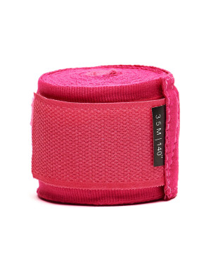 Leone 1947 2.5 m Pink Boxing Bandages | Semi-elastic cotton bandages for children, for hand and wrist protection during training