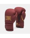Guantes Muay Thai Leone 1947 IDOL Burdeos | PU Ligero con NO SHOCK para Boxeo, Kick Boxing y K1