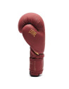 Guantes Muay Thai Leone 1947 IDOL Burdeos | PU Ligero con NO SHOCK para Boxeo, Kick Boxing y K1