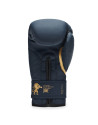 Guantes Boxeo Leone 1947 IDOL Azul Marino | PU Ligero con NO SHOCK para Muay Thai, Kick Boxing y Sparring