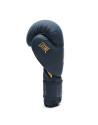 Guantes Boxeo Leone 1947 IDOL Azul Marino | PU Ligero con NO SHOCK para Muay Thai, Kick Boxing y Sparring