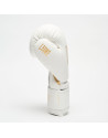 Guantes Boxeo Leone 1947 IDOL Blanco | PU Ligero con NO SHOCK, 10 oz M Mujer, Kick Boxing, Muay Thai y Sparring