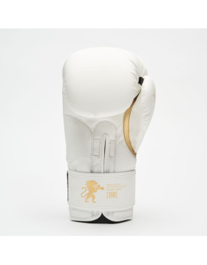 Leone 1947 IDOL White Boxing Gloves | Lightweight PU with NO SHOCK, 10 oz, Women's, Kickboxing, Muay Thai and Sparring