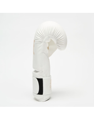 Guantes Boxeo Leone 1947 IDOL Blanco | PU Ligero con NO SHOCK, 10 oz M Mujer, Kick Boxing, Muay Thai y Sparring