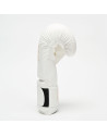 Leone 1947 IDOL White Boxing Gloves | Lightweight PU with NO SHOCK, 10 oz, Women's, Kickboxing, Muay Thai and Sparring