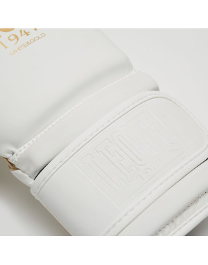 Leone 1947 IDOL White Boxing Gloves | Lightweight PU with NO SHOCK, 10 oz, Women's, Kickboxing, Muay Thai and Sparring
