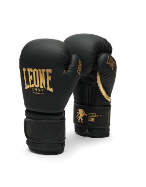 Leone 1947 ‘Idol’ Black Boxing Gloves