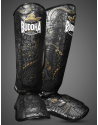 Espinilleras Buddha Dragon Negras | Muay Thai, Kick Boxing y MMA