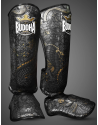 Espinilleras Buddha Dragon Negras | Muay Thai, Kick Boxing y MMA