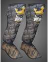 Buddha Top Premium Black Shin Guards | Muay Thai, Kickboxing and MMA