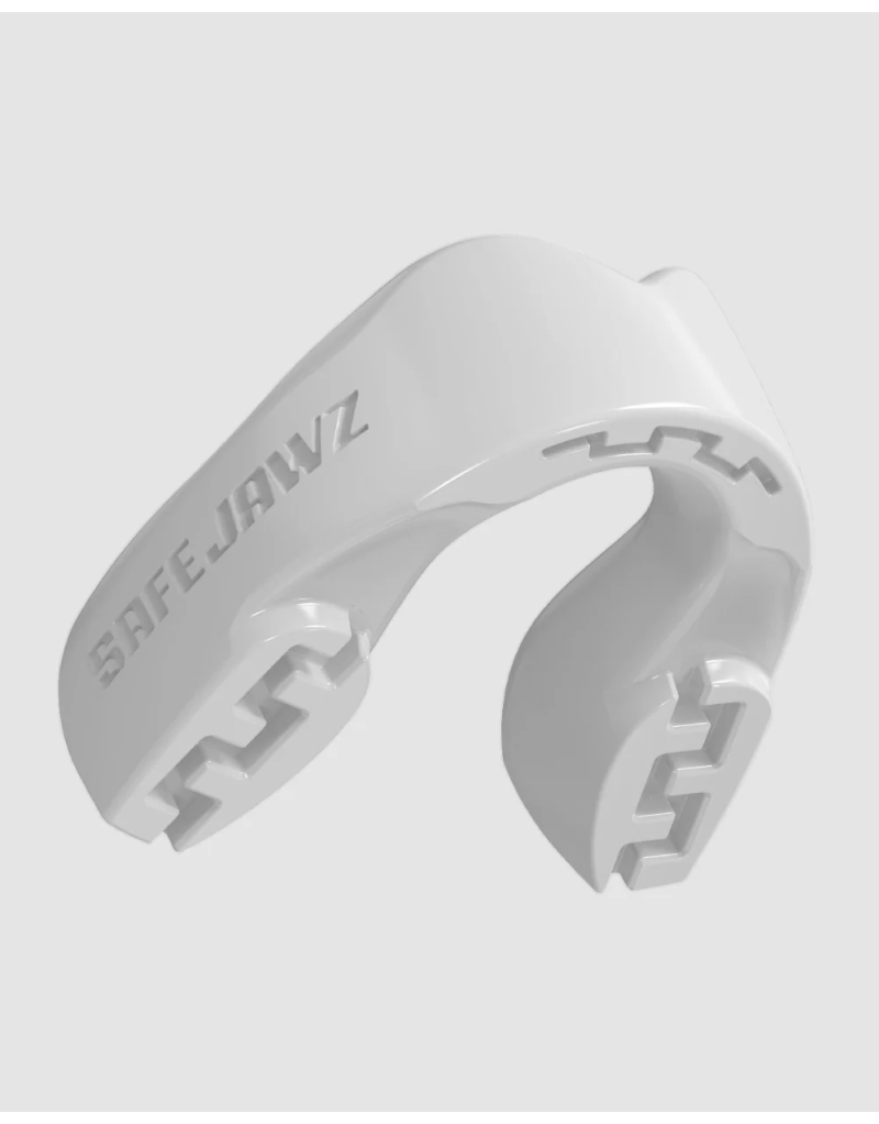 Protector Bucal Safejawz Intro Series Blanco | Ajuste Seguro y Protección Deportiva
