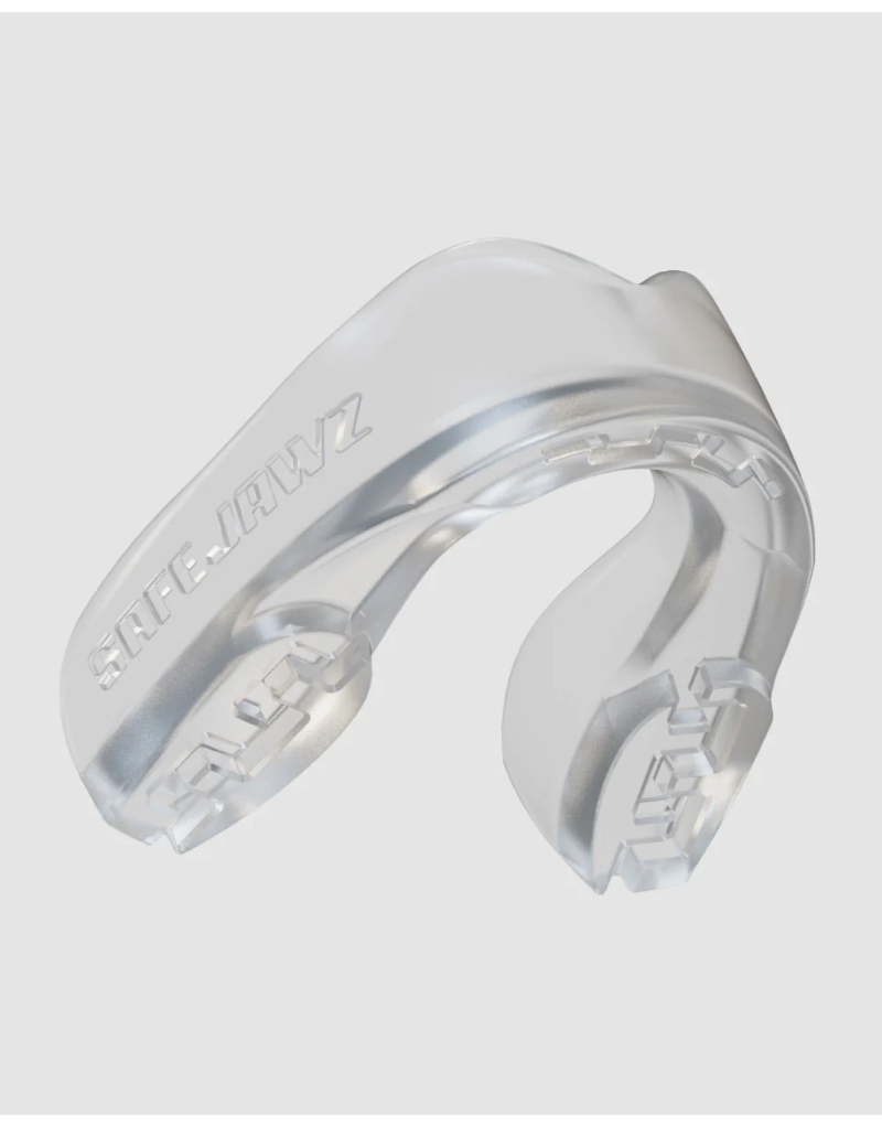 Safejawz Intro Series Transparente – Bucal Profesional Remodelable para Entrenamiento de Boxeo y MMA