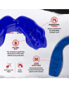 Safejawz Intro Series Blue – A Safe and Customisable Mouthguard for Boxing, Muay Thai and MMA