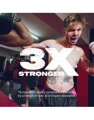 Safejawz Intro Series Blue – A Safe and Customisable Mouthguard for Boxing, Muay Thai and MMA
