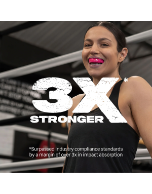 Safejawz Intro Series Rosa – Protector Bucal Remodelable para Mujeres y Jóvenes en Boxeo y MMA