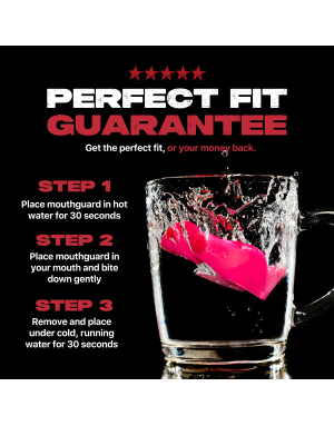 Safejawz Intro Series Pink – Remouldable Mouthguard for Women and Young People in Boxing and MMA