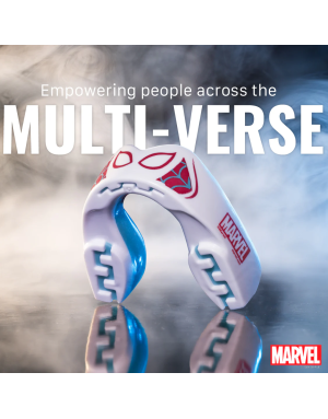Safejawz Marvel Spider-Gwen Mouthguard – Professional Fit and Advanced Protection for Boxing and MMA