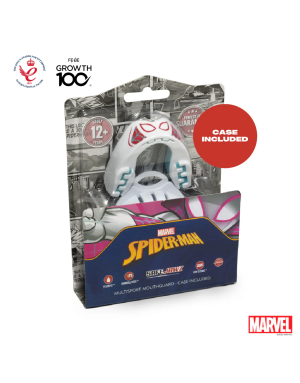 Safejawz Marvel Spider-Gwen Mouthguard – Professional Fit and Advanced Protection for Boxing and MMA