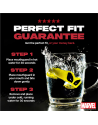 Safejawz Marvel Wolverine Mouthguard – Double-Layer, Fluid Fit™ and Maximum Protection for Contact Sports