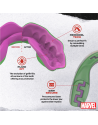 Protector Bucal Safejawz Marvel Hulk – Potencia Extrema, Doble Capa y Ajuste Fluid Fit™ para Deportes de Contacto