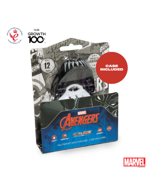 Protector Bucal Safejawz Marvel Black Panther – Protección Wakandiana, Doble Capa y Ajuste Fluid Fit™ Profesional
