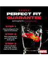 Protector Bucal Safejawz Marvel Iron Man – Tecnología Avanzada, Doble Capa y Ajuste Fluid Fit™ de Alto Rendimiento