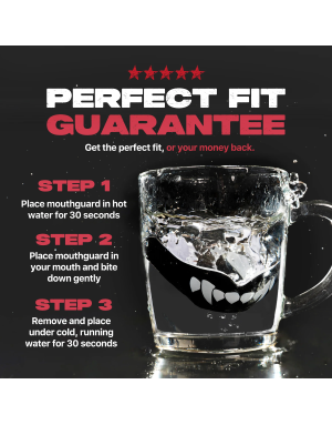 Safejawz Fangz Orthodontic Mouthguard | Boxing, MMA and Contact Sports | Protection for Braces