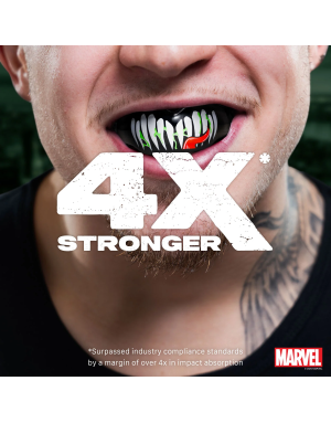 Safejawz Venom Marvel Orthodontic Mouthguard | Boxing, MMA and Contact Sports