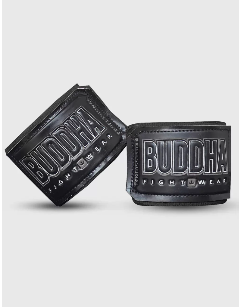 Vendas de Boxeo Buddha Negras 2,5M Semi-Elásticas | Il Coliseum
