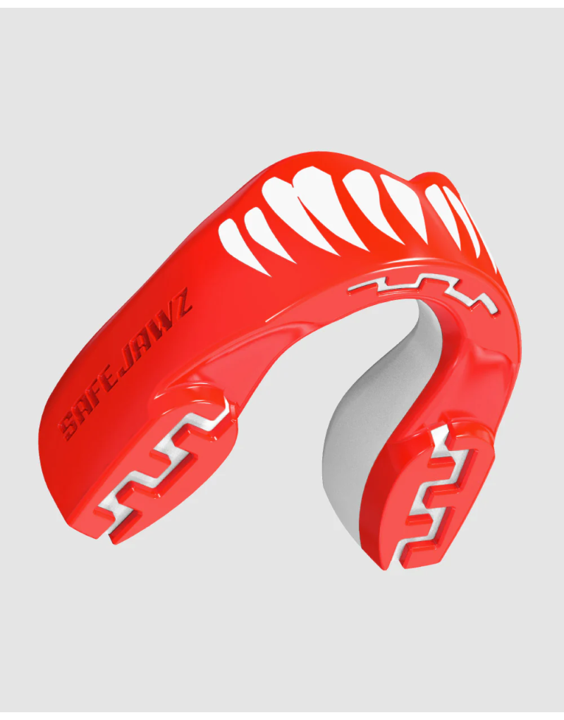 Safejawz Extro Series Viper Mouthguard — aggressive snake design, double layer, mouldable fit.