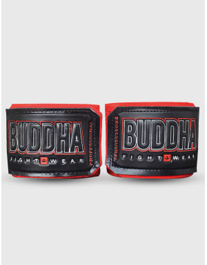 Vendas de Boxeo Buddha Rojas 2,5M Semi-Elásticas | Il Coliseum