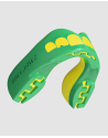 Safejawz Extro Series Ogre Protector green and yellow Ogre design, maximum protection and perfect fit.