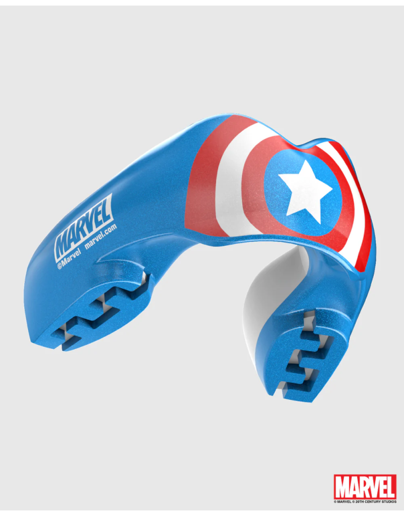 Safejawz Marvel Ortho Series Captain America Mouthguard | Adult