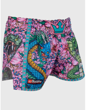 Short Muay Thai Buddha Paradise | Diseño Premium para Kick Boxing y K1