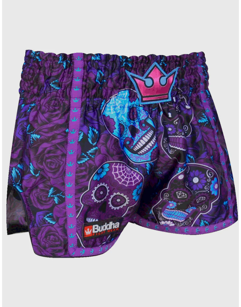 Mexican Buddha Muay Thai Shorts | Premium Design for Kickboxing and K1
