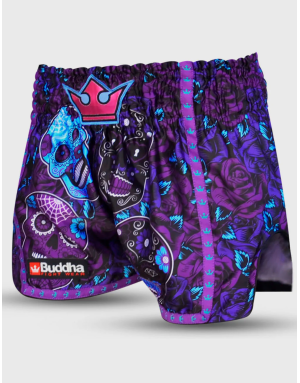 Mexican Buddha Muay Thai Shorts | Premium Design for Kickboxing and K1