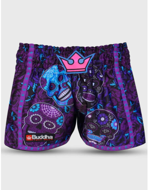 Mexican Buddha Muay Thai Shorts | Premium Design for Kickboxing and K1
