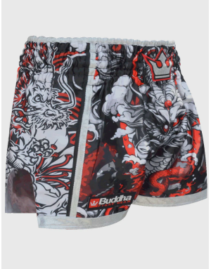 Buddha Dragon Classic Muay Thai Shorts | Tradition, Style and Professional Performance
