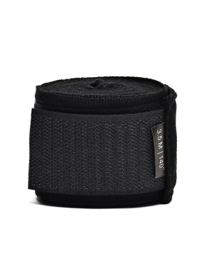 Leone 1947 Boxing Bandages, 4.5m, Black | Il Coliseum