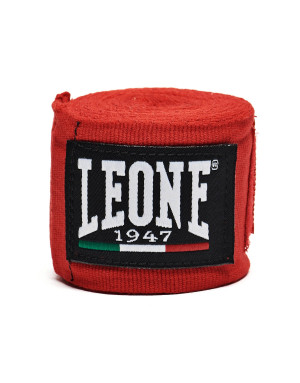 Leone 1947 Red Boxing Bandages, 3.5m | Il Coliseum