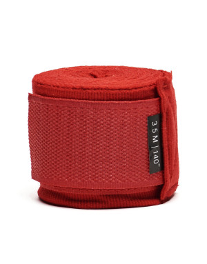 Leone 1947 Red Boxing Bandages, 3.5m | Il Coliseum